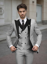 Premium Tailored Slim Fit Men's 3 Pieces Event Suit